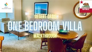 One Bedroom Villa Walkthrough Tour At Desert Oasis [upl. by Esorylime793]