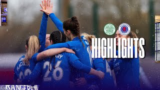 HIGHLIGHTS  Celtic 23 Rangers Women  17 Nov 2024 [upl. by Imtiaz]