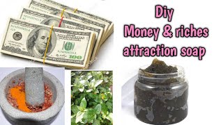 BLESSING SOAP THAT ATTRACTS MONEY amp RICHES  SPIRITUAL SOAP  KAYANMATA SOAP  DIY [upl. by Cheke]