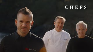 “CHEFS” con Ferran Adrià Joan Roca Dabiz Muñoz y muchos más Estrella Damm 2021 [upl. by Hanauq]