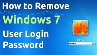 How to Remove Windows 7 User Login Password [upl. by Inez]