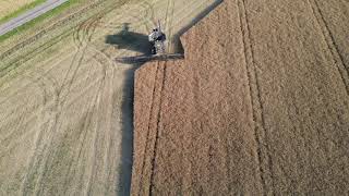 Fendt Ideal T10 Harvesting Canola Geringhoff Truflex 45 First one in Sweden [upl. by Nally]