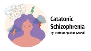 Catatonic Schizophrenia Lecture [upl. by Oremodlab]