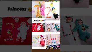 1 to 6 month journey  monthly birthday ideas  cake design for girl  bday ideas  baby videos [upl. by Merola266]