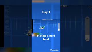 I try my hardest making levels geometrydash [upl. by Worlock]