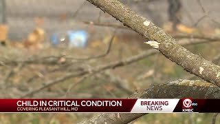 Pleasant Hill Missouri student in critical condition after tree falls [upl. by Aset]