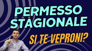 SI TE VEPRONI NESE KENI NJE PERMESSO DI SOGGIORNO STAGIONALE [upl. by Ameh]