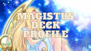 YUGIOH MAGISTUS DECK PROFILE JANUARY 2024 [upl. by Nnahaid]