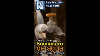 El problema del agua [upl. by Euf720]