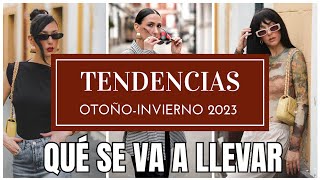 Tendencias de moda otoño invierno 2023 2024  Que se va a llevar [upl. by Komsa]