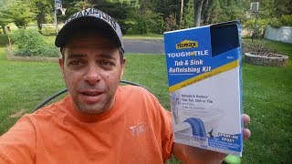 Homax Tub and Tile REAL REVIEW and Tips [upl. by Nidla]