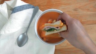 Campbells Tomato Soup  Grilled Cheese 4 Ways  The Perfect Pair However You Dare  NowThis [upl. by Hollander216]