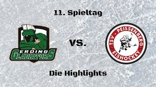 TSV Erding quotGladiatorsquot vs TSV Peißenberg quotEishacklerquot  Die Highlights [upl. by Ashti618]