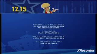 Disney Channel Scandinavian  LAZY TOWN  End Credits [upl. by Otit]