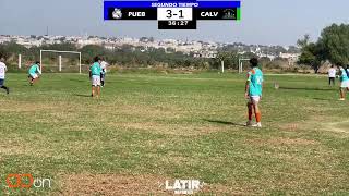 Liga premier d en Qro  Calvariofc vs Puebla  Campos premier [upl. by Doug]