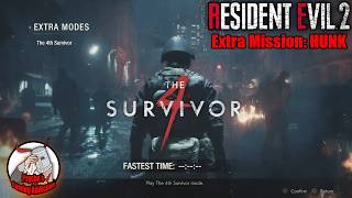 The 4th Survivor Hunk  Resident Evil 2 Bonus Mission [upl. by Drahcir]