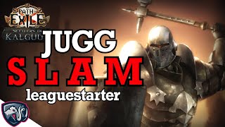 EARTHSHATTER JUGGERNAUT SLAM  PoE Leaguestarter Build 325 Settlers of Kalguur [upl. by Ahsilat693]