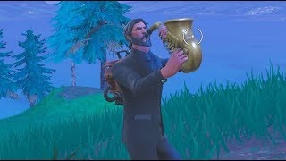 FORTNITE SAXOPHONE EMOTE EPIC SAX GUY [upl. by Tirrej764]