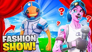 Using SECRET SKINS to WIN Fashion Shows Fortnite [upl. by Deonne]