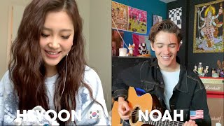 Now United x Pepsi  Heyoon x Noah  Boy With Luv by BTS [upl. by Knarf]