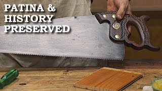 How to RESTORE old hand saw [upl. by Killy490]