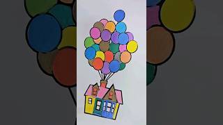 satisfying art shorts colours satisfyingvideo balloon [upl. by Nial]