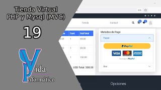 19 Tienda virtual PHP y MySQL  Login cliente [upl. by Nylecsoj]