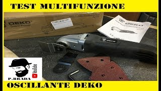 Cosa si può fare con un Utensile Multifunzione  Test DEKO [upl. by Gessner204]