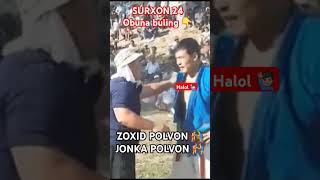 Zoxid Polvon va Jonka Polvon Kurashi super brosok shorts vedio judo funk rek trending mln [upl. by Atiluj]