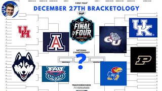 Bracketology Update  December 27 2023 [upl. by Ilat844]