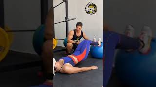 EJERCICIO PARA ENTRENAR EL GLUTEO FEMORAL GEMELOS RESISTENCIA FUERZA EQUILIBRIO Y CORE [upl. by Kappenne430]