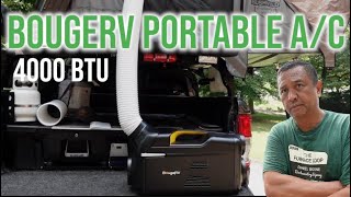 BougeRV 4000 BTU Portable Air Conditioner  Does it Work [upl. by Eerual]