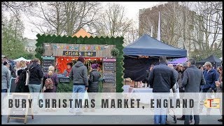 Bury St Edmunds Christmas Markets [upl. by Nnyleahs]