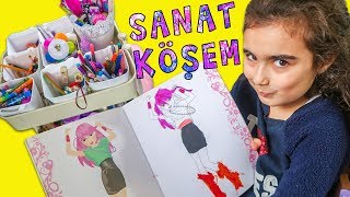 Sanat Köşemi Düzenledim  Mira ile Eğitici Etkinlik  UmiKids [upl. by Rodolphe]