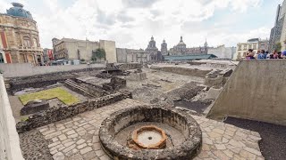 Las ruinas de la gran Tenochtitlan  El templo mayor [upl. by Genie]