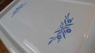 Corning Ware Broil Bake Tray P35B [upl. by Saihtam]