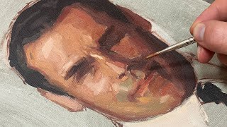 Portrait painting can be simple when you know what is important [upl. by Binnings]