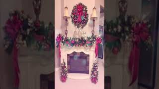 5 Popular Christmas Garland Mantle For Home  Christmas Decoration [upl. by Nanreik334]