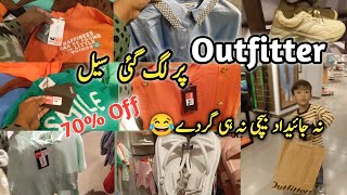 Oufitter Pe Lag Gai SaleOutfitters Factory Outlet Islamabad Flat 70 and 50 Off On entire Stock [upl. by Gile278]