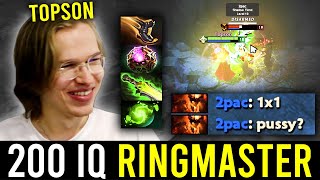 TOPSON made SHADOW FIEND MAD with this 200 IQ RINGMASTER Mid [upl. by Akram]