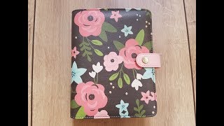 Carpe Diem personal planner Black Blossom  Flip through thougts and comparison [upl. by Lazor]