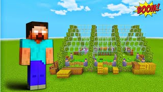 Minecraft Tutorial  How to build a Evergreen Garden🏞️ Day5 [upl. by Benji591]