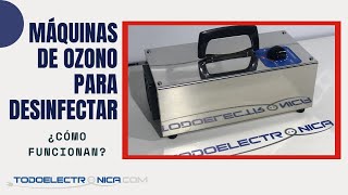 ¿Cómo funciona un ozonizador Las máquinas de ozono para acabar con el Covid19 [upl. by Bierman]