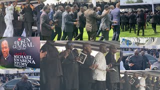 Mahama amp Bawumia On The DanceFloor  Fmr Pentecost ChairmanApostle DrMichael Kwabena Ntumy Funeral [upl. by Maxima]