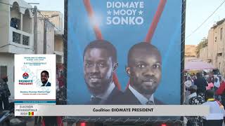 PRÉSIDENTIELLE2024  TEMPS DANTENNE BASSIROU DIOMAYE DIAKHAR [upl. by Donni341]