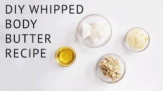 DIY Whipped Cocoa Body Butter [upl. by Nnyl607]