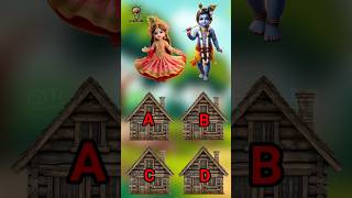 Focus Test For Genius  Focus Test Krishna or Radha focustest shorts cartoonvairalshorts [upl. by Ethelyn]