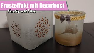 Glas satinieren mit DecoFrost von GONIS [upl. by Ennaylil680]