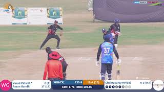 🔴LIVE  Wadia Ghandy amp Co XI Delhi vs CHARTER LAW CHAMBERS  Eliminator [upl. by Mackay]