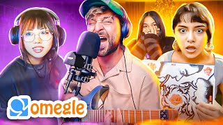 Singer Plays Songs For Strangers On OMEGLE [upl. by Lawler819]